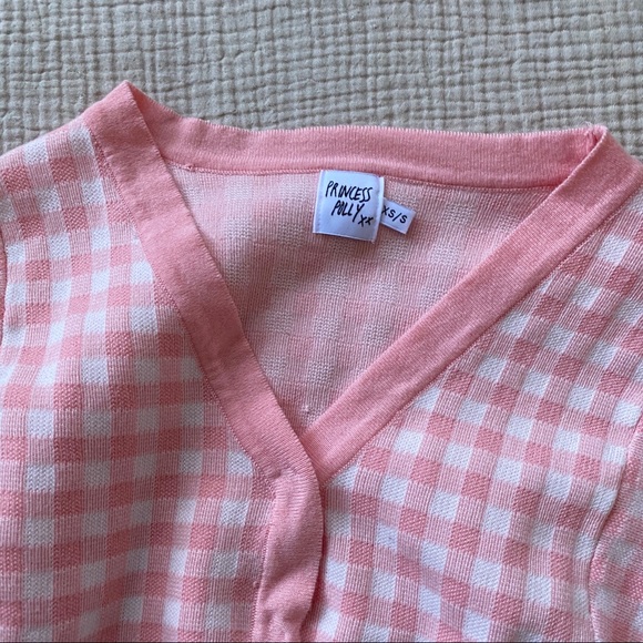 Princess Polly Pink Rosalie Cropped 
